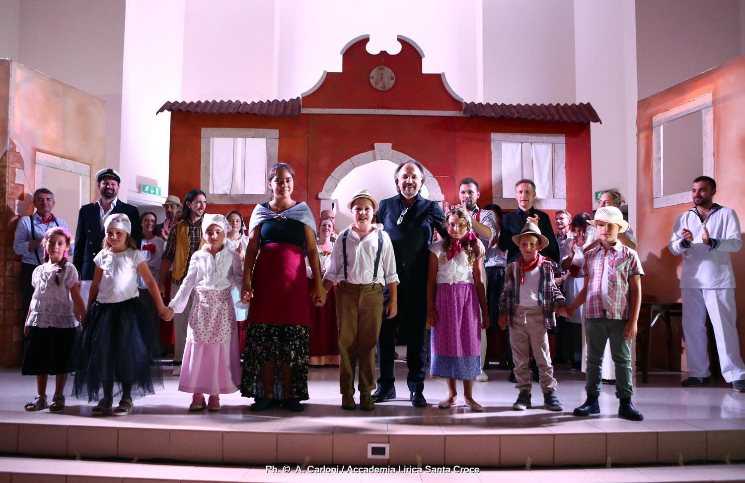 Immagine per L'Elisir d'amore richiama grandi e piccini a Farra, bambini protagonisti sul palco